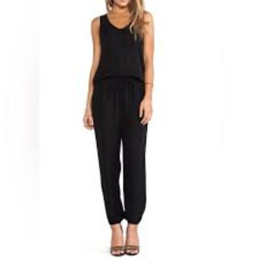 REVOLVE | Theory Lortan W Jumpsuit Silk